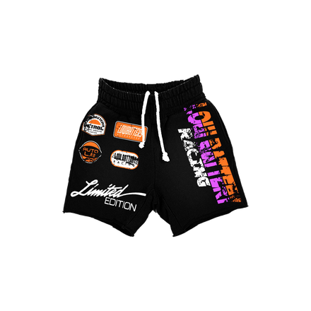 Low Battery Racer Shorts-French Terry